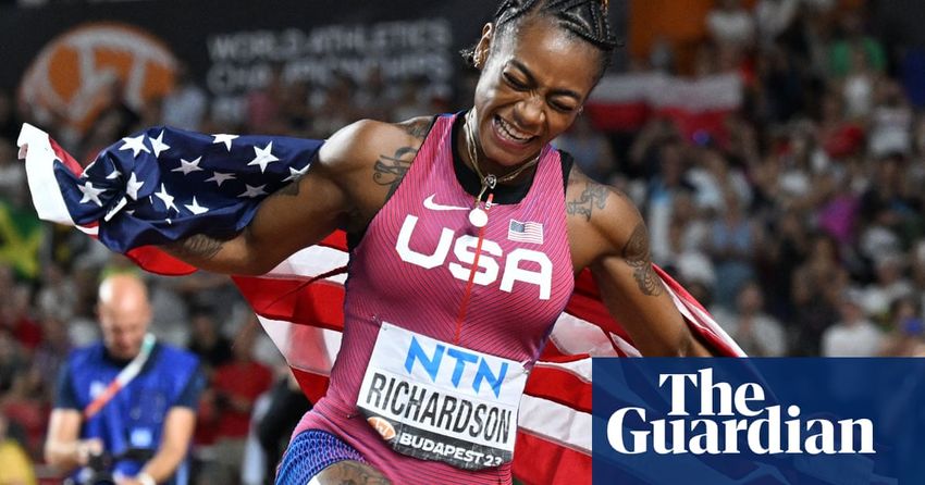  Sha’Carri Richardson storms to 100m gold in stunning redemption tale