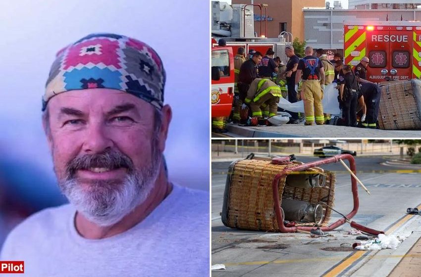  Hot air balloon pilot was on coke and cannabis when crashed into power lines, killing all 5 aboard