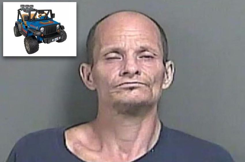  Indiana driver charged with DUI in a Power Wheels Jeep