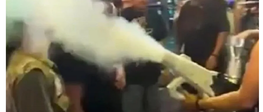Tourist Apologizes After Spraying Street With Weed Fog Machine