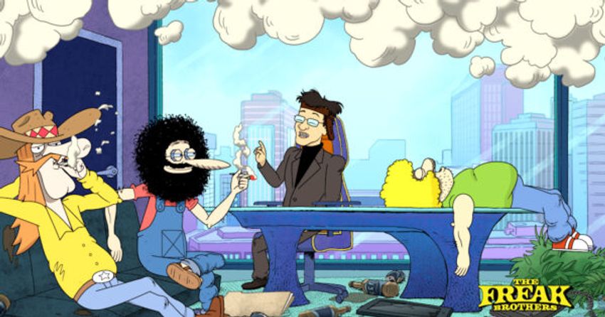  The Freak Brothers and Weedmaps Fire Up a Collaboration to Reach New Fans