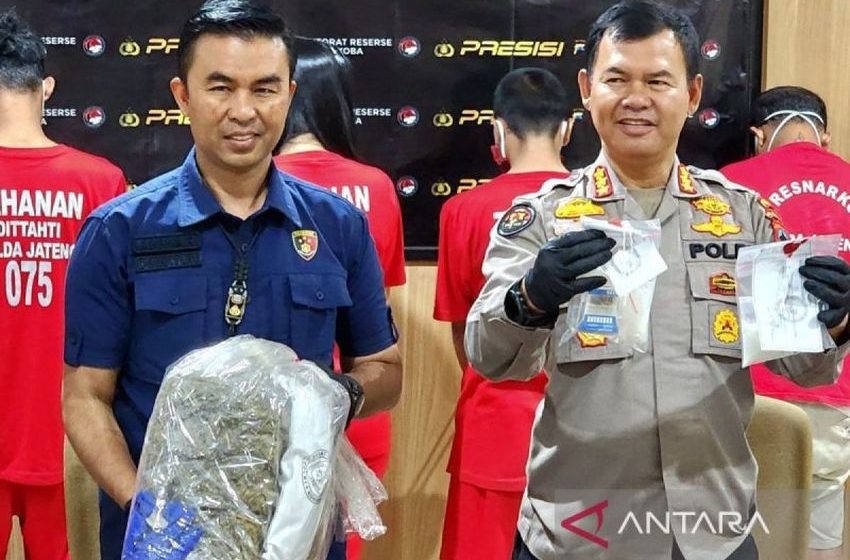  Central Java police’s anti-drug squads arrested 278 people in August