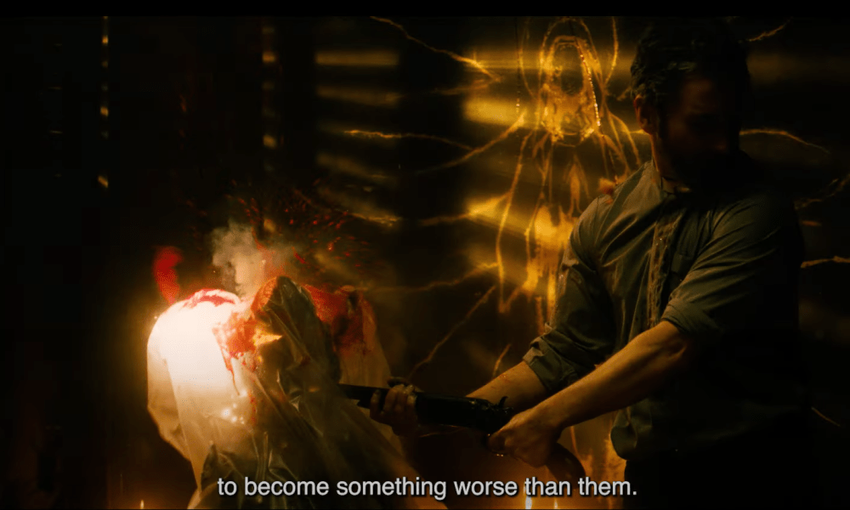 ‘Deus Irae’ – Wild Teaser Trailer Sends a Message to Hell Using Bibles, Fire and Shotguns