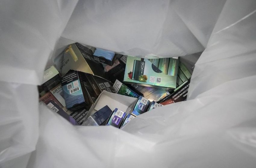  Communities can’t recycle or trash disposable e-cigarettes. So what happens to them?