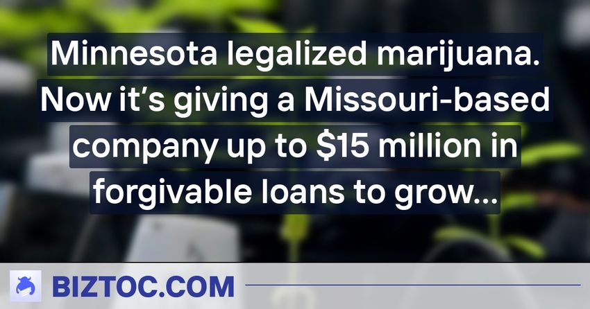  Minnesota legalized marijuana. Now it’s giving a Missouri-based company up to $15 million in forgivable loans to grow it on the Iron Range