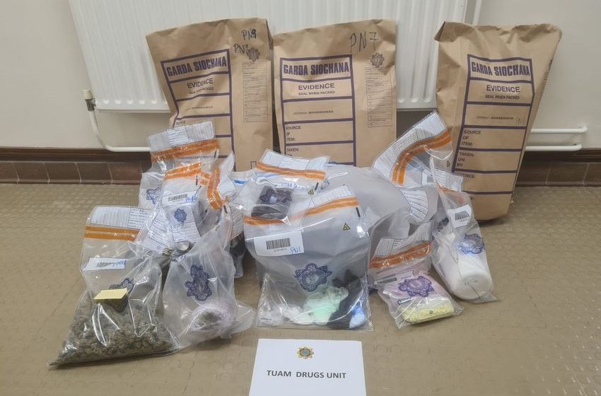  Man (20s) arrested after crack cocaine, ecstasy and cannabis seized in Galway