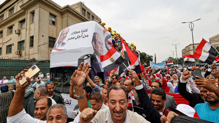  ‘No one better’: Egyptians rally for Sisi third term