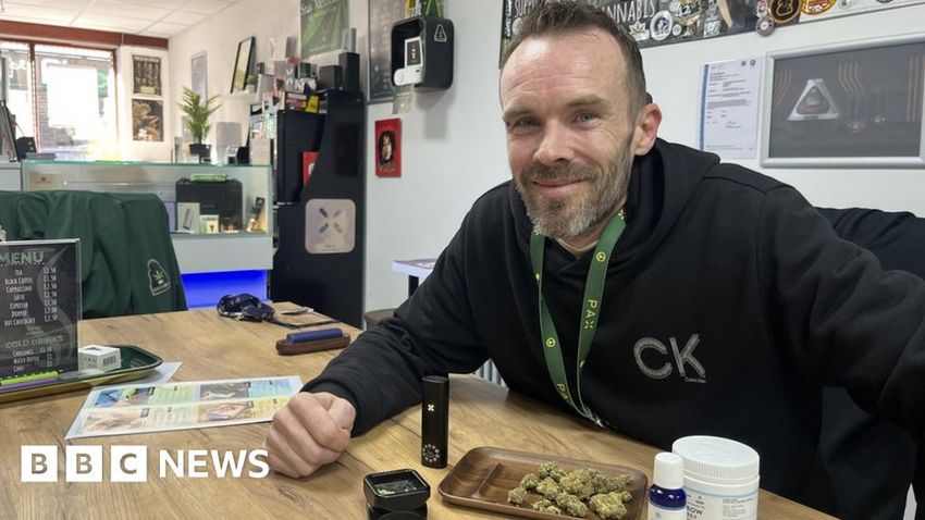  Medical cannabis: Inside Northern Ireland’s first legal vape lounge