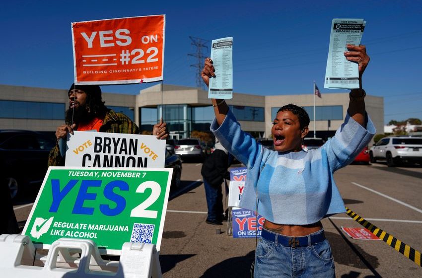 Ohio votes to legalize recreational marijuana in landmark decision