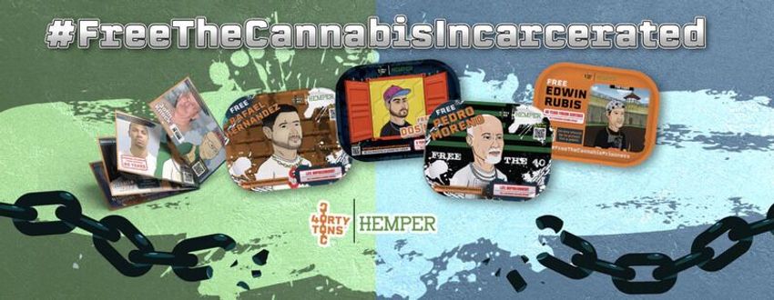 Awareness-Raising Rolling Trays – Hemper and 40 Tons Raise Awareness for Incarcerated Individuals (TrendHunter.com)