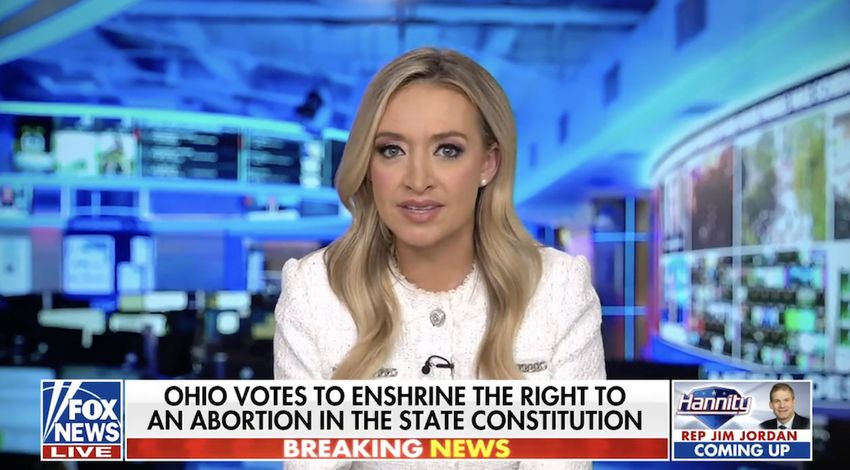  Kayleigh McEnany Was Beside Herself After Voters Once Again Shot Down The GOP’s Anti-Abortion Rights Stance