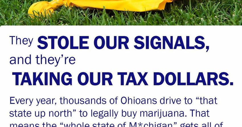  Michigan’s sign stealing could lead to Ohio getting legal weed on Election Day