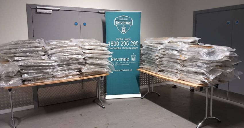  Cannabis worth more than €4m seized at Rosslare Europort