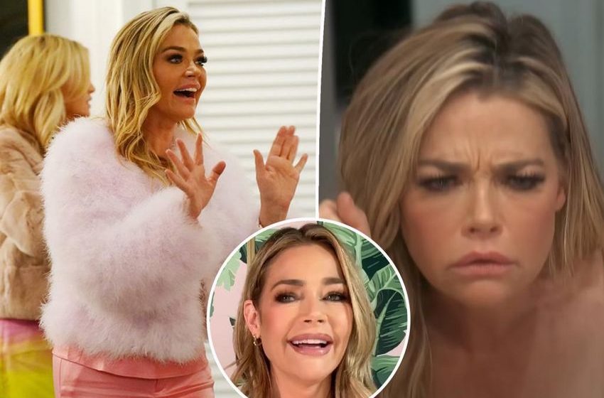  Denise Richards claims she only had a drink before ‘hot f–king mess’ return to ‘RHOBH’