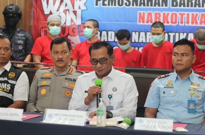  Riau Islands: BNN planning to destroy over 2.7kg drugs