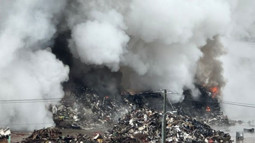  4 of 12 soil sites tested after AIM fire show higher than expected levels of metals, chemicals