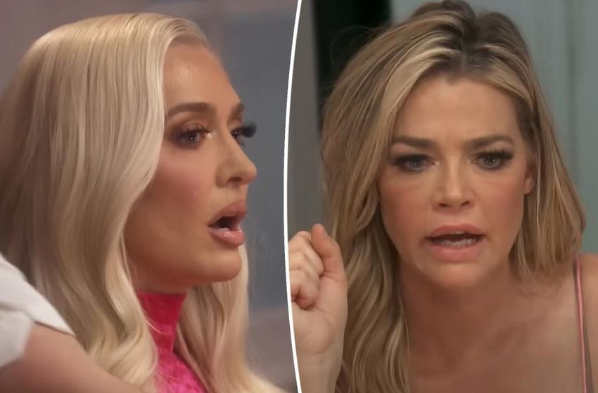  Erika Jayne shades Denise Richards after ‘hot mess’ confrontation on ‘RHOBH’: She’s ‘on another level’