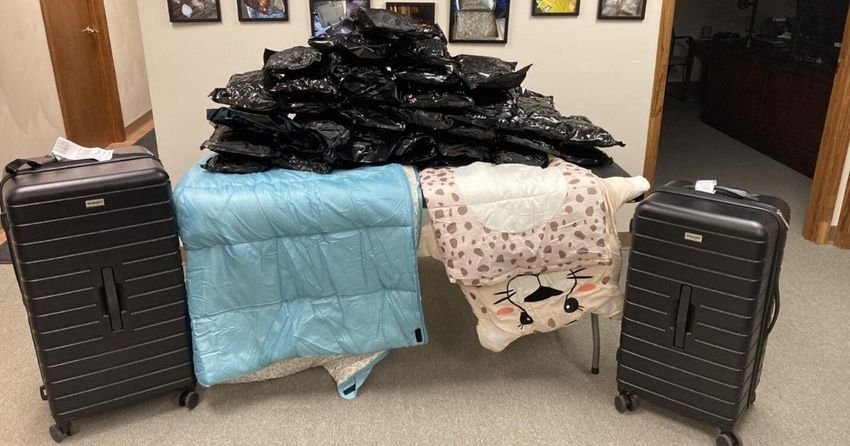  33 pounds of marijuana seized at Roanoke-Blacksburg airport; suspect identified