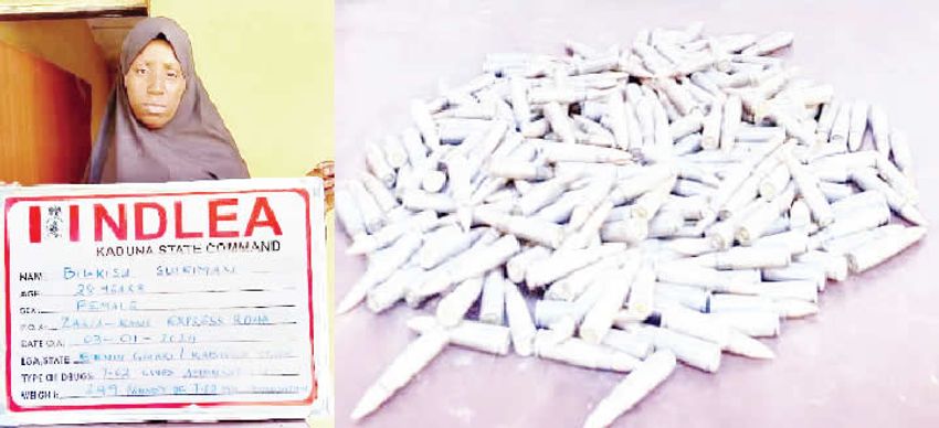  NDLEA nabs female bandits’ drug supplier, intercepts colos consignment