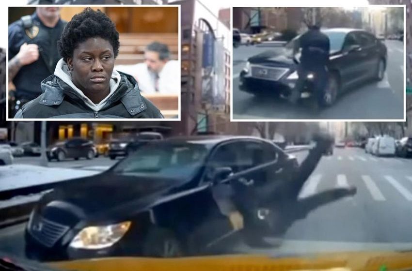  Shocking video shows moment NYC driver intentionally plows into policeman: ‘F–K these cops!’