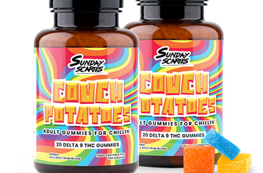  Sunday Scaries 5mg Delta-9 Gummies 20-Count Bottle 2-Pack for $30 + free shipping w/ $50