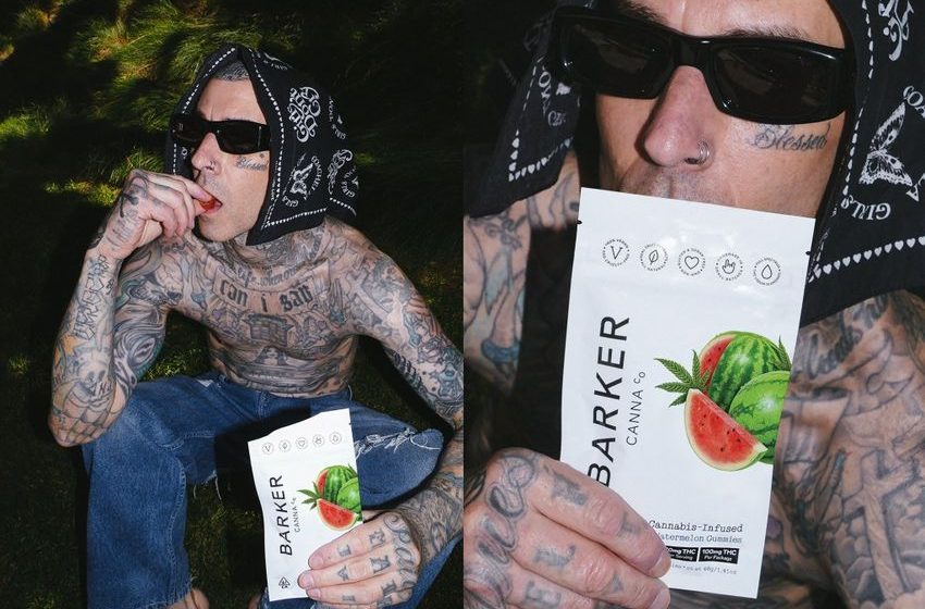  Travis Barker’s Latest Venture Is a Cannabis Line