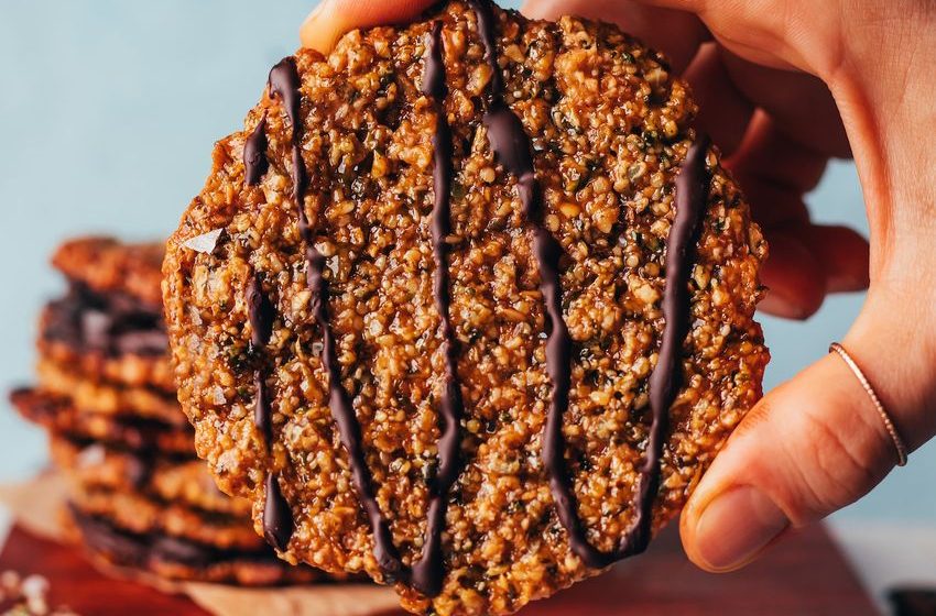  Hemp Seed Florentine Cookies (Vegan + GF)