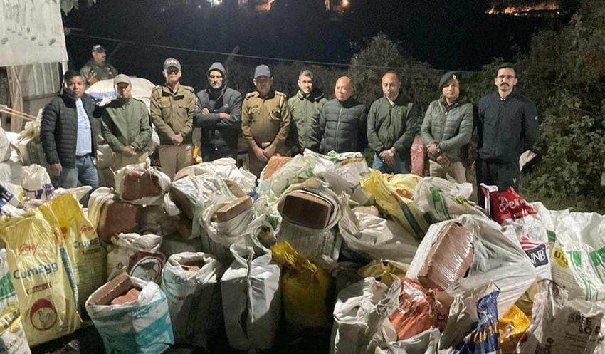  Ri-Bhoi Police seized marijuana worth Rs 20 Crore