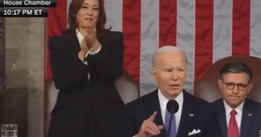  Kamala Harris Applauds Biden SOTU Comments on Decriminalizing Marijuana, Despite Prosecuting People for the Same Crimes