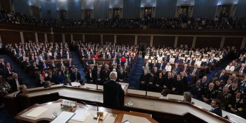  From Biden’s refusal to mention Trump by name to crowning America’s economy ‘the envy of the world,’ here’s the transcript of the State of the Union speech