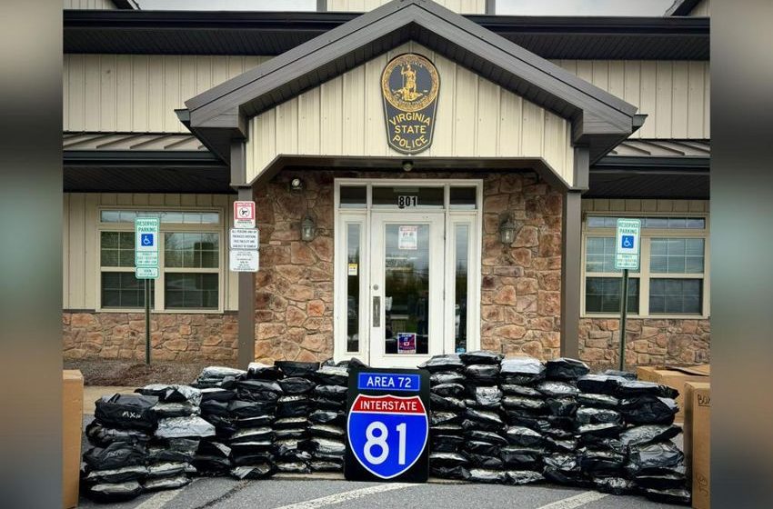  NYC man caught with whopping 123 pounds of marijuana during traffic stop in Virginia