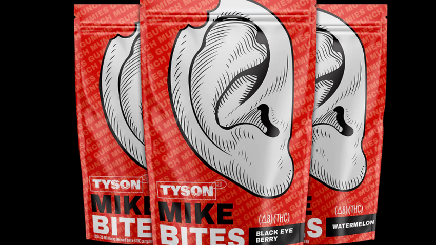  Mike Tyson hopes to deliver knockout blow with cannabis edible ears – in a nod to his most notorious fight