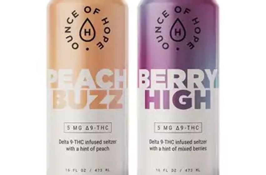  Cannabis Brand Launches THC Seltzer Nationwide, 4 oz Larger than Market Standard