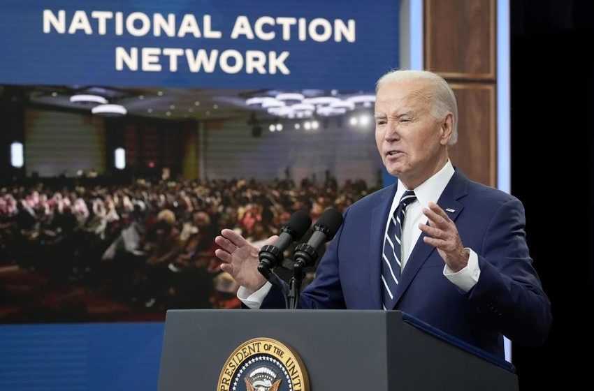 Biden says administration ‘kept our promises’ in National Action Network address as he seeks to energize Black voters