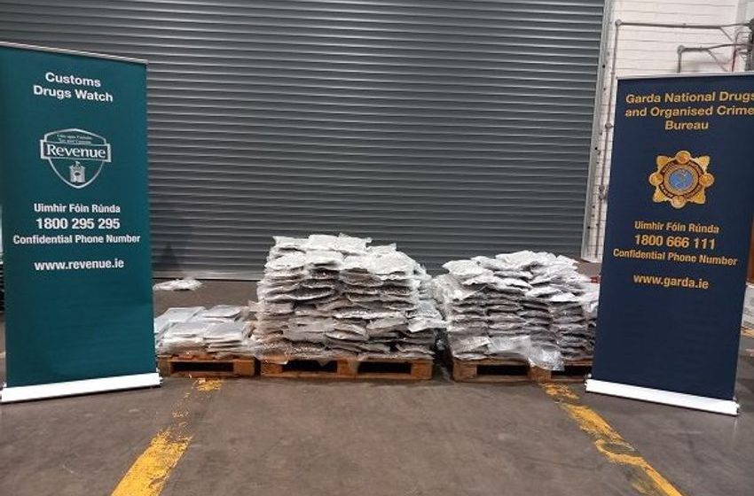  Two men arrested as cannabis worth €2.4m seized in Co Meath