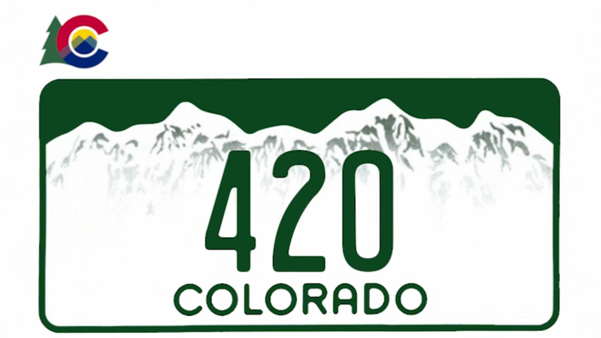  Colorado Is Auctioning Off Weed-Themed License Plates For Charity