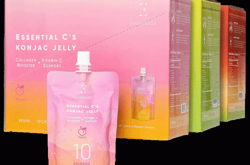  30-Pack: Everydaze Essential C’s Konjac Jelly 30 for $24