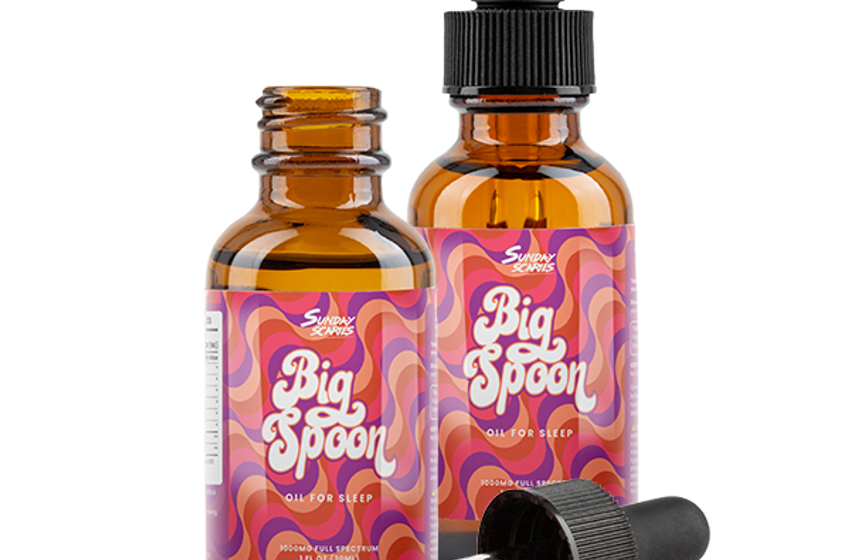  Sunday Scaries Big Spoon THC Sleep Oil: 2 for $39 + free shipping