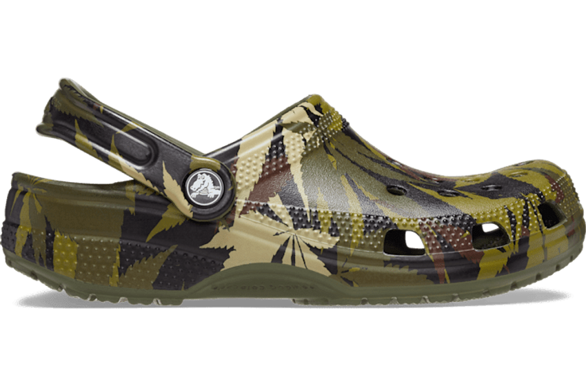  Crocs Men’s Classic Hemp Camo Clogs for $25 + free shipping w/ $50