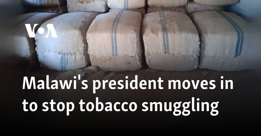  Malawi’s president moves in to stop tobacco smuggling