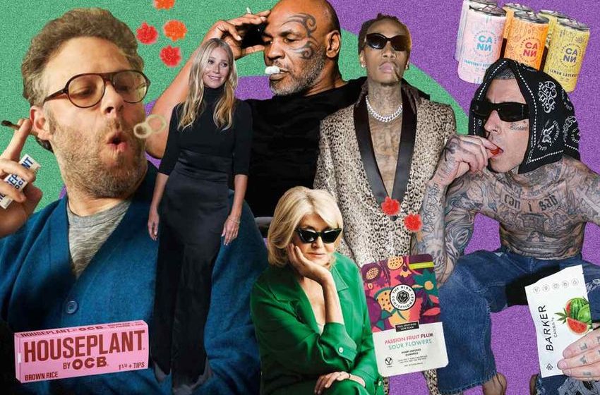  Celebrities Putting a New Face on Cannabis Craze: Gwyneth Paltrow, Travis Barker and More