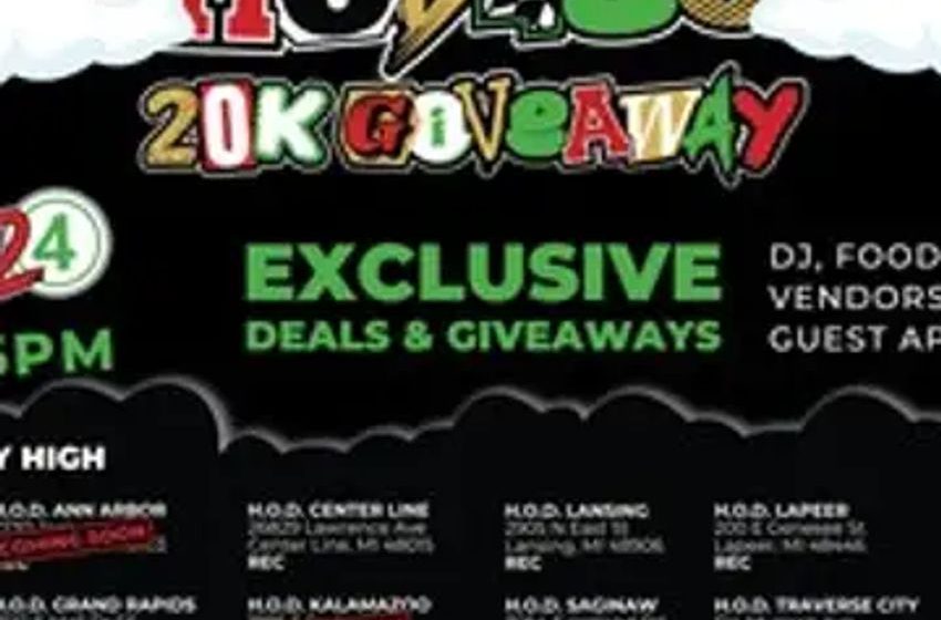  House of Dank Announces $20,000 Giveaway in Celebration of Annual Cannabis Holiday 4.20.2024