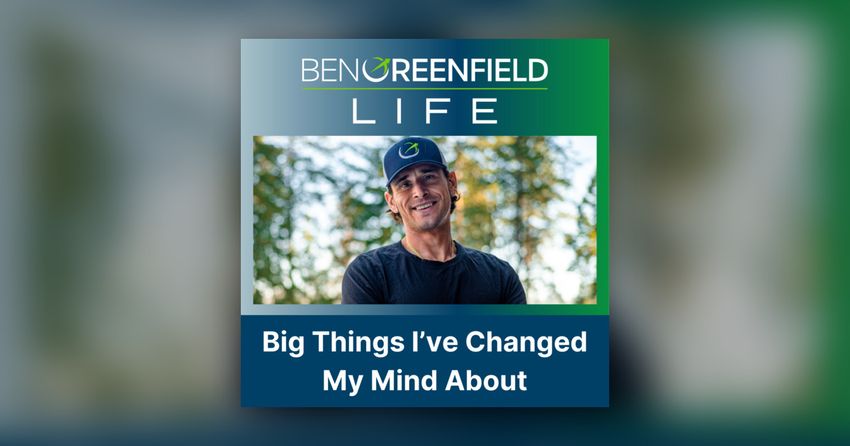  Big Things I’ve Changed My Mind About: Keto, Carnivore, Cryotherapy, Statins, THC, Sleep Hygiene, Minimal Effective Dose Of Exercise & More!