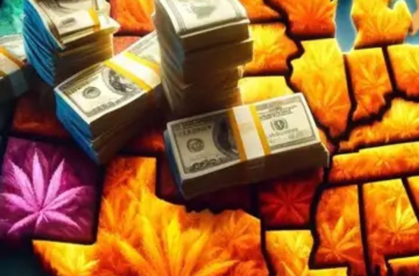 $581M In Deals: Top States Draw Major Cannabis Investments Despite Market Downturn