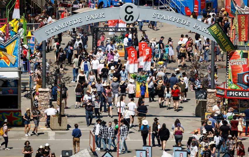  Bottoms up. Restaurants can serve alcohol earlier during the Calgary Stampede, again