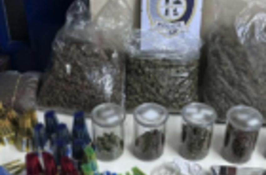 Agios Panteleimon: 11 kilos of cannabis found and seized in a shop