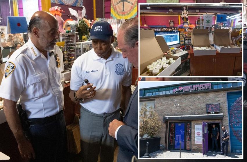  A look inside NYC law enforcement raids on illegal Staten Island pot shops