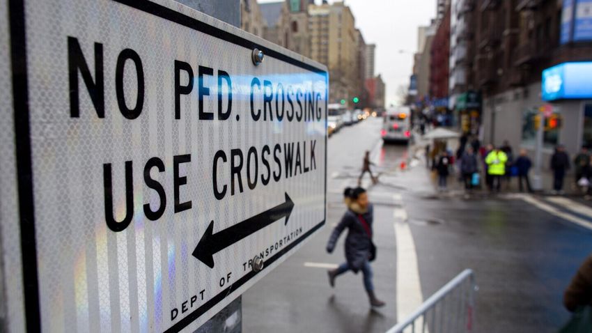  Old and busted: Legalized cannabis. New hotness: Legalized jaywalking [Strange]