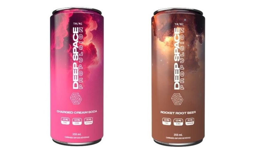  Caffeine-Boosted Cannabis Drinks – The Deep Space Propulsion Drinks Come in Two New Flavors (TrendHunter.com)