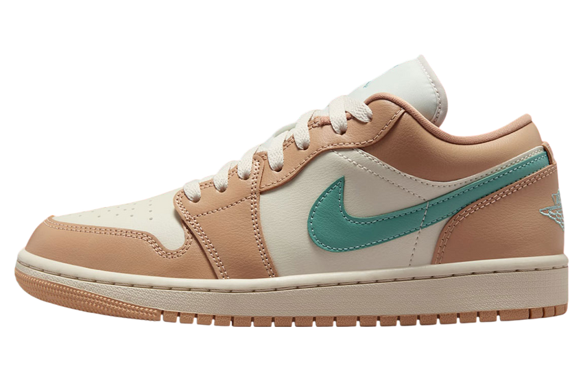  Air Jordan 1 Low Wmns Light Orewood Brown / Hemp
